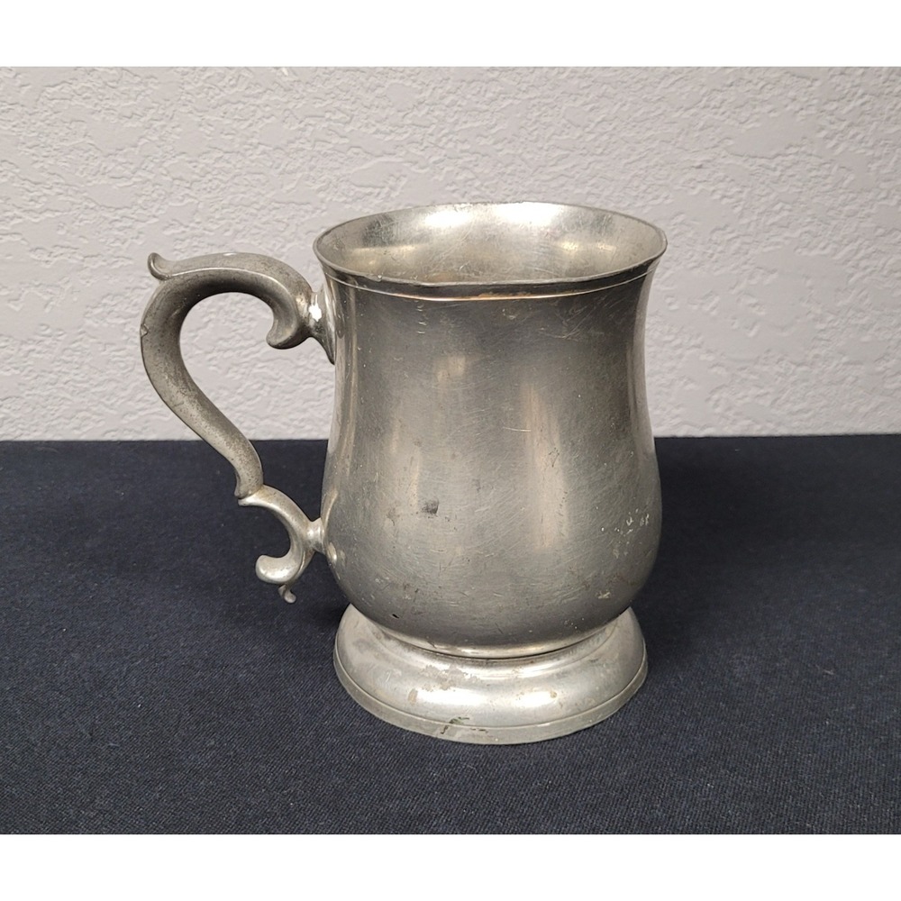 VTG 1981 Kirk Stieff Williamsburg Restoration Foundation Pewter Tankard CW55-23